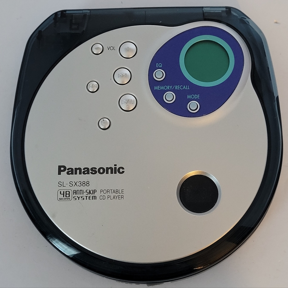 Panasonic Anti Skip Portable CD Player - UNTESTED
